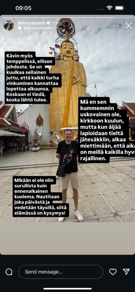 Jethron tunnelmat kolarin jälkeen