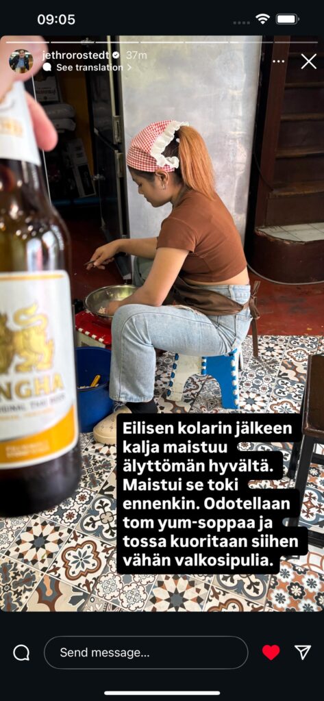 Jetin pohdintoja kolarin jälkeen